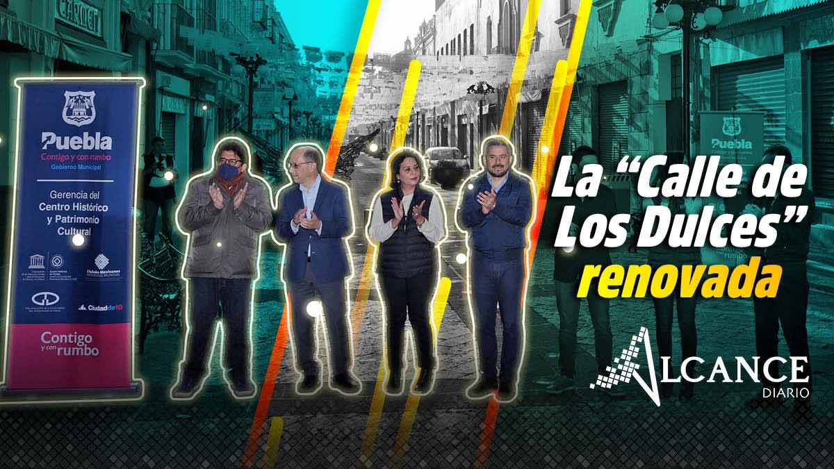 La “Calle de Los Dulces” renovada