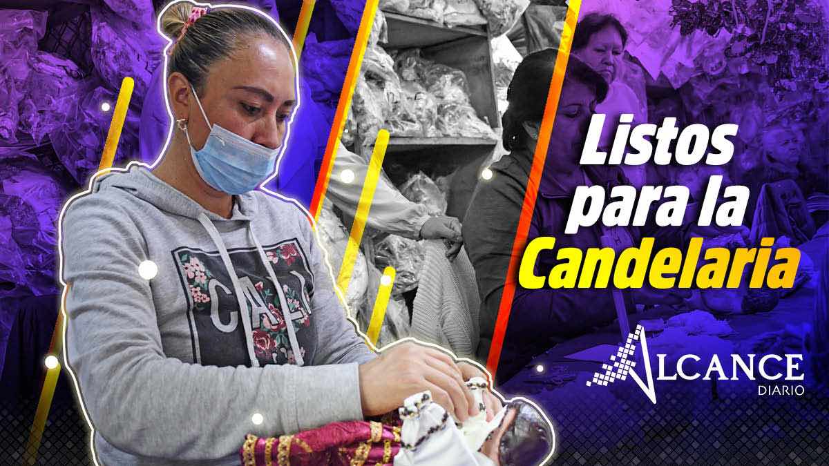 Listos para la Candelaria con el Niño Dios