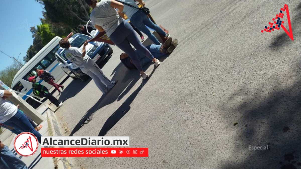Motociclista atropellado en Tehucán-2