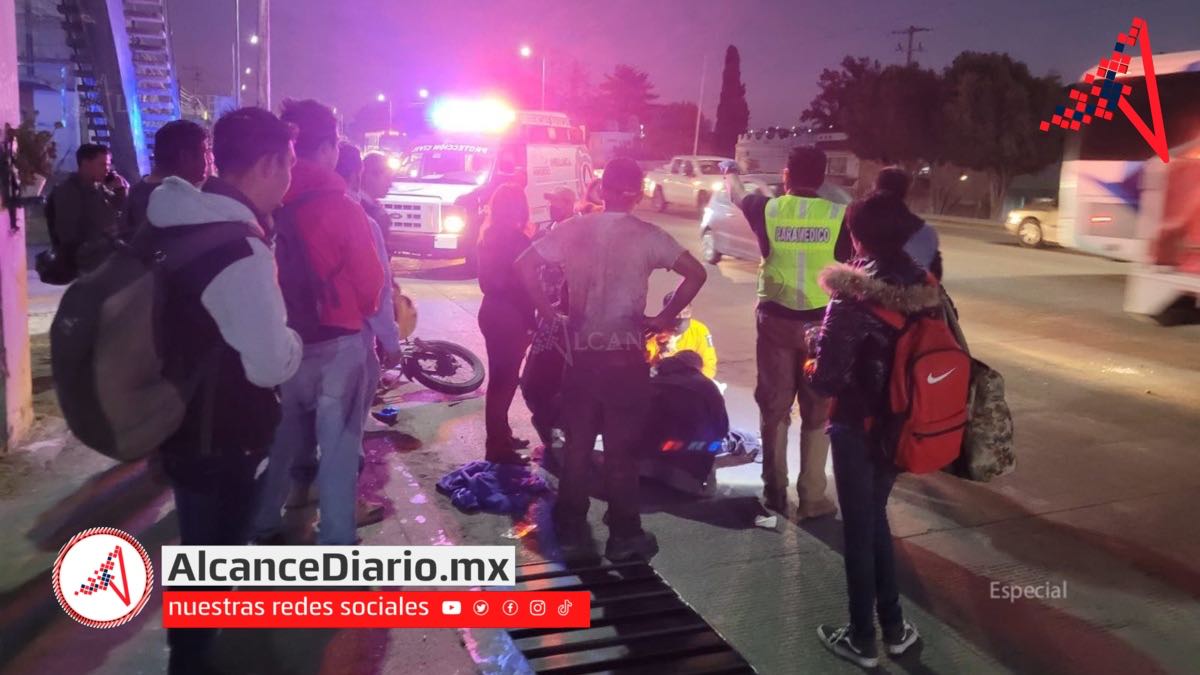 Motociclistas accidentado en Amozoc-2