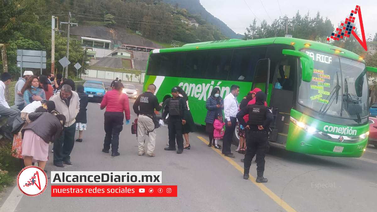 autobús de pasajeros en Huauchinango