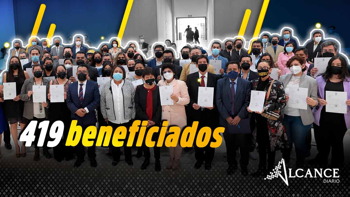 419 beneficiados