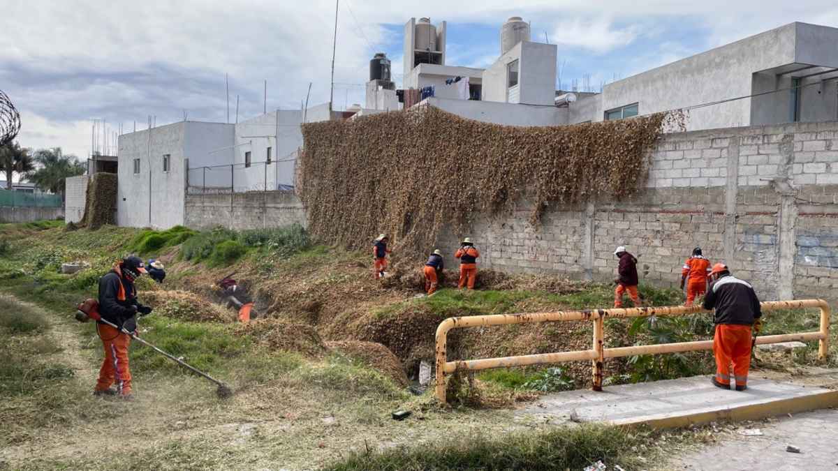 Atención a barrancas de Puebla