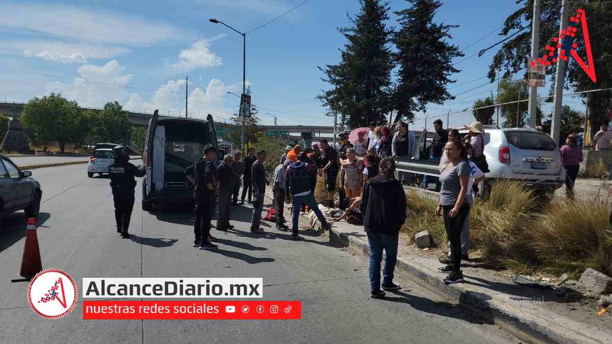 Atropelladas en Amozoc