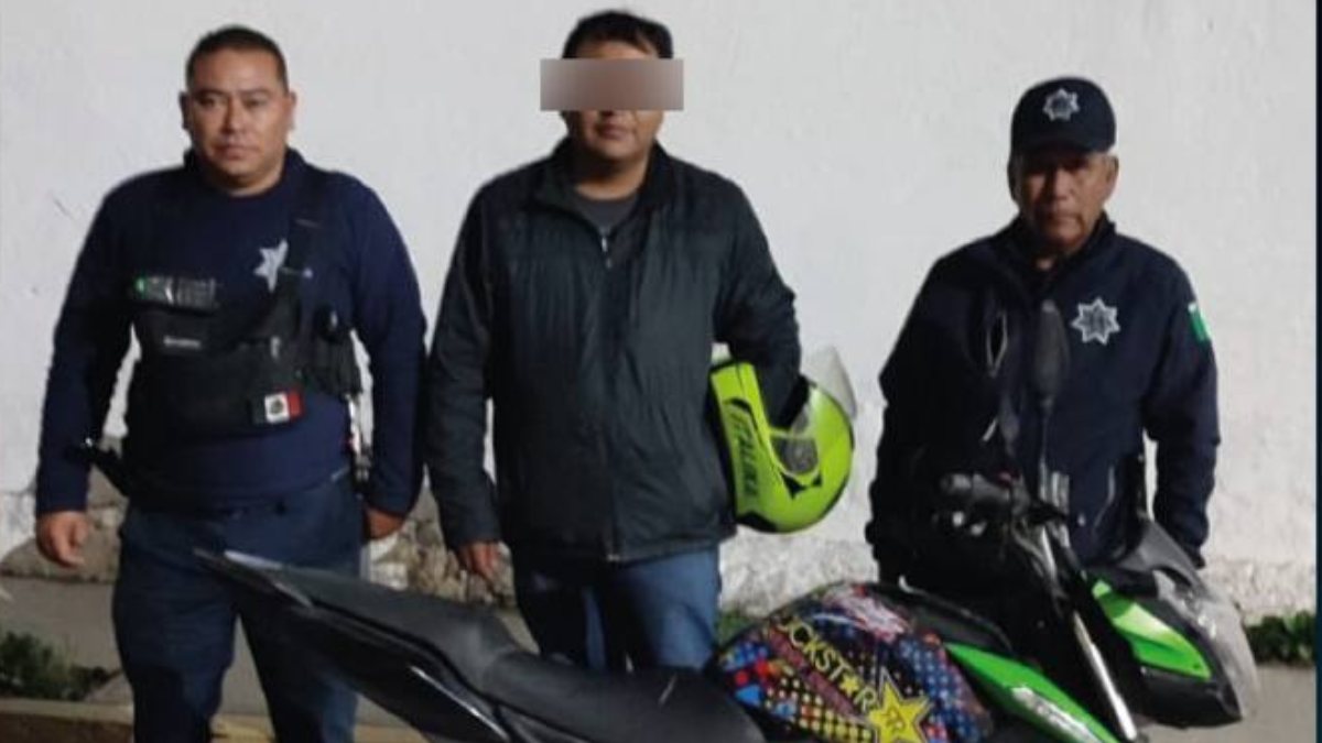 Recuperan moto en Xixitla