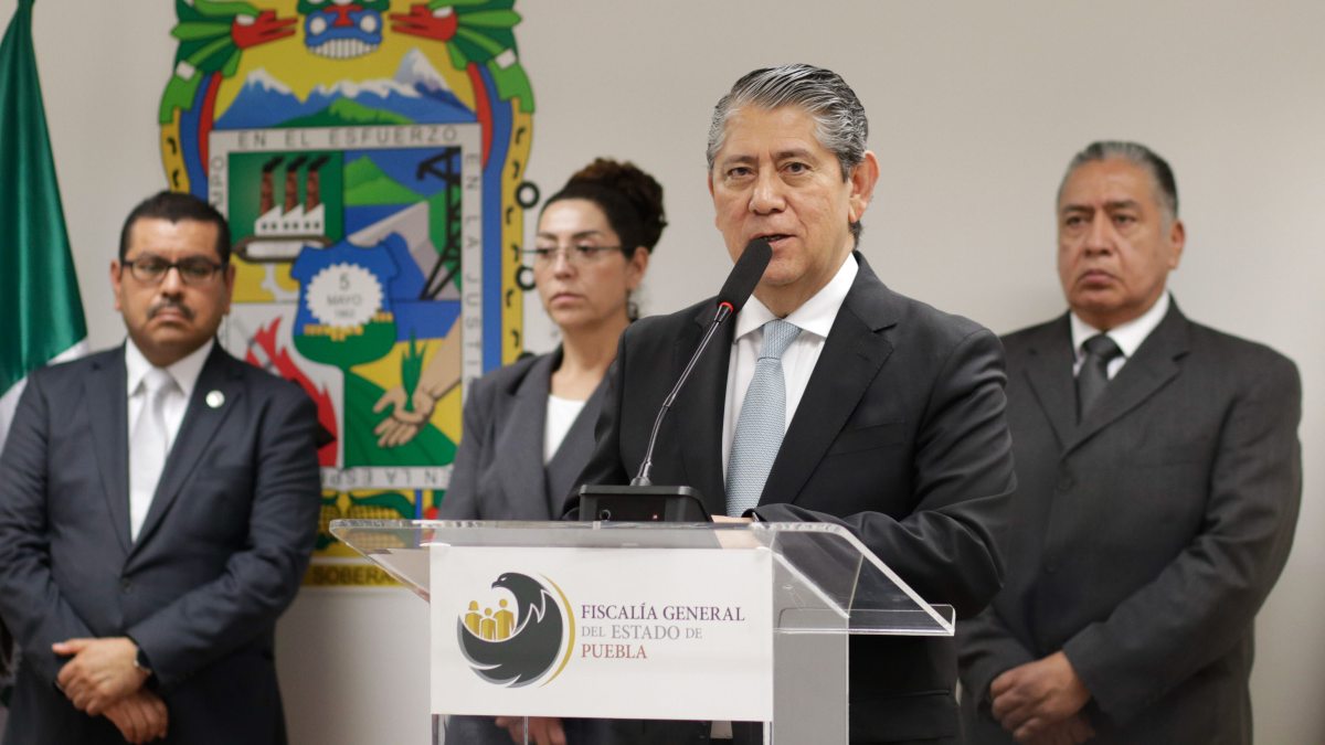 Conferencia de la FGE Puebla