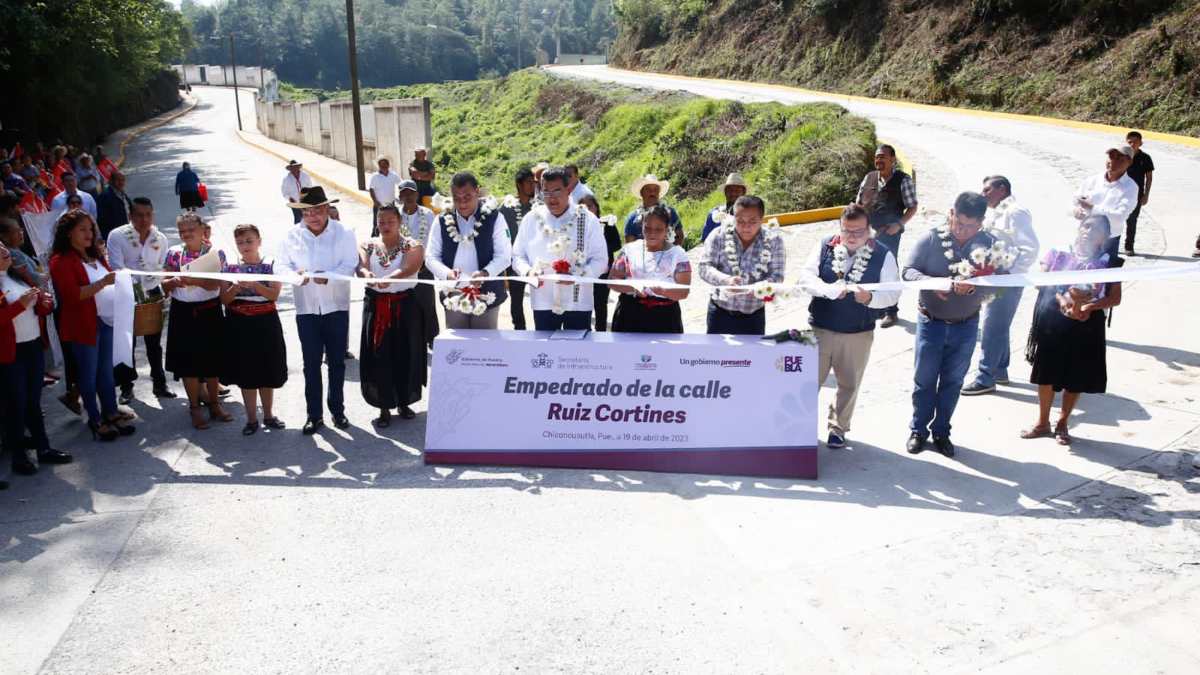 Gira del gobernador por Chiconcuautla