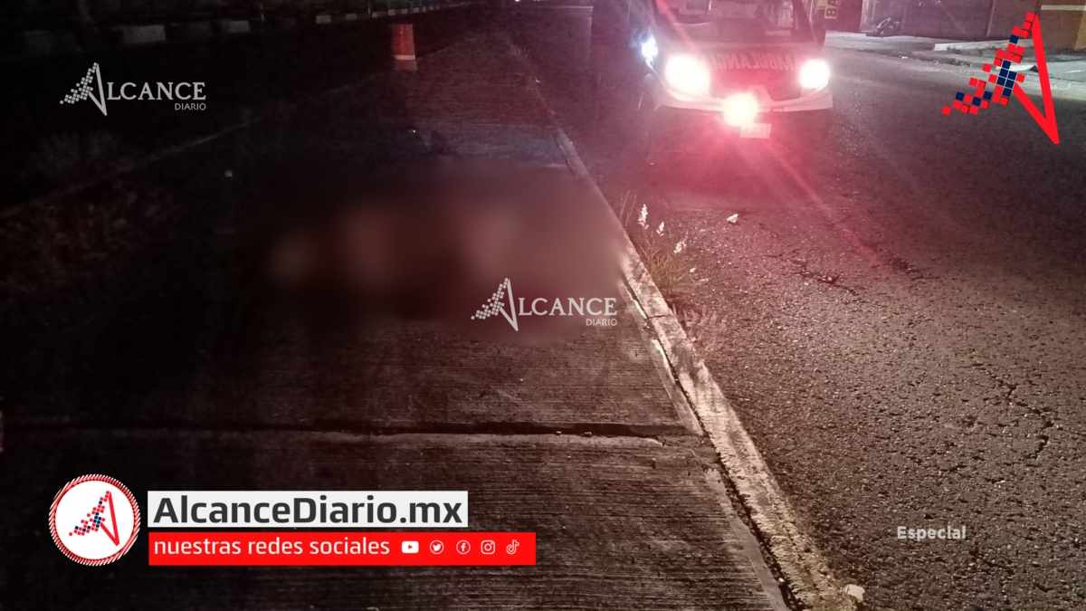 Motociclista atropellado- Amozoc