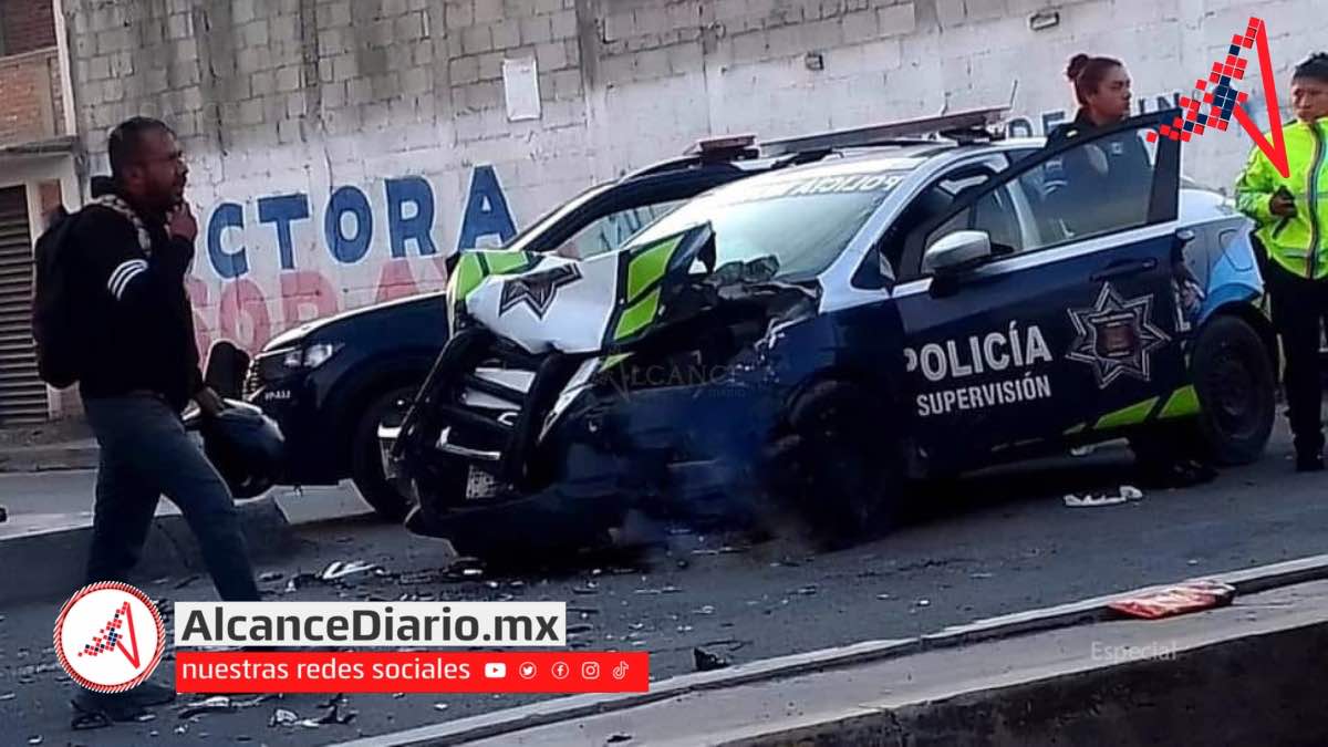 Patrulla municipal chocada-2