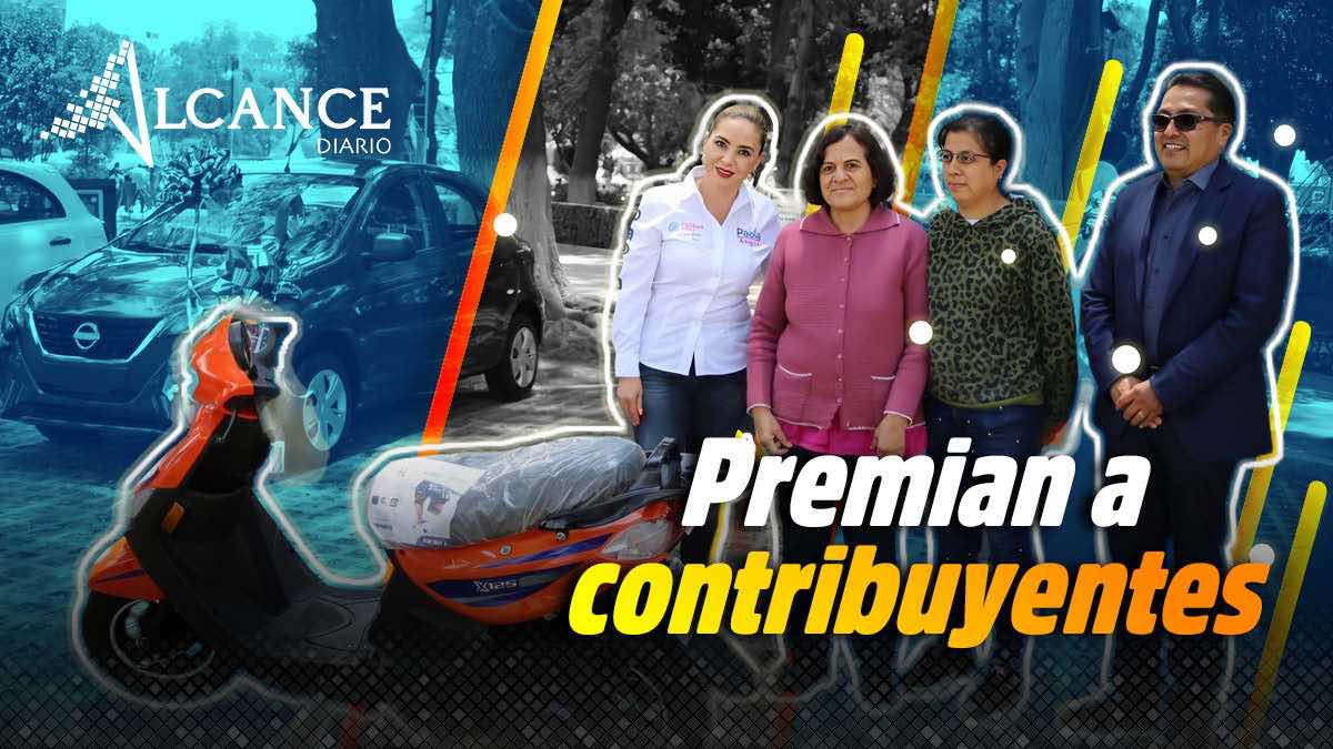 Entregan premios a contribuyentes de San Pedro Cholula