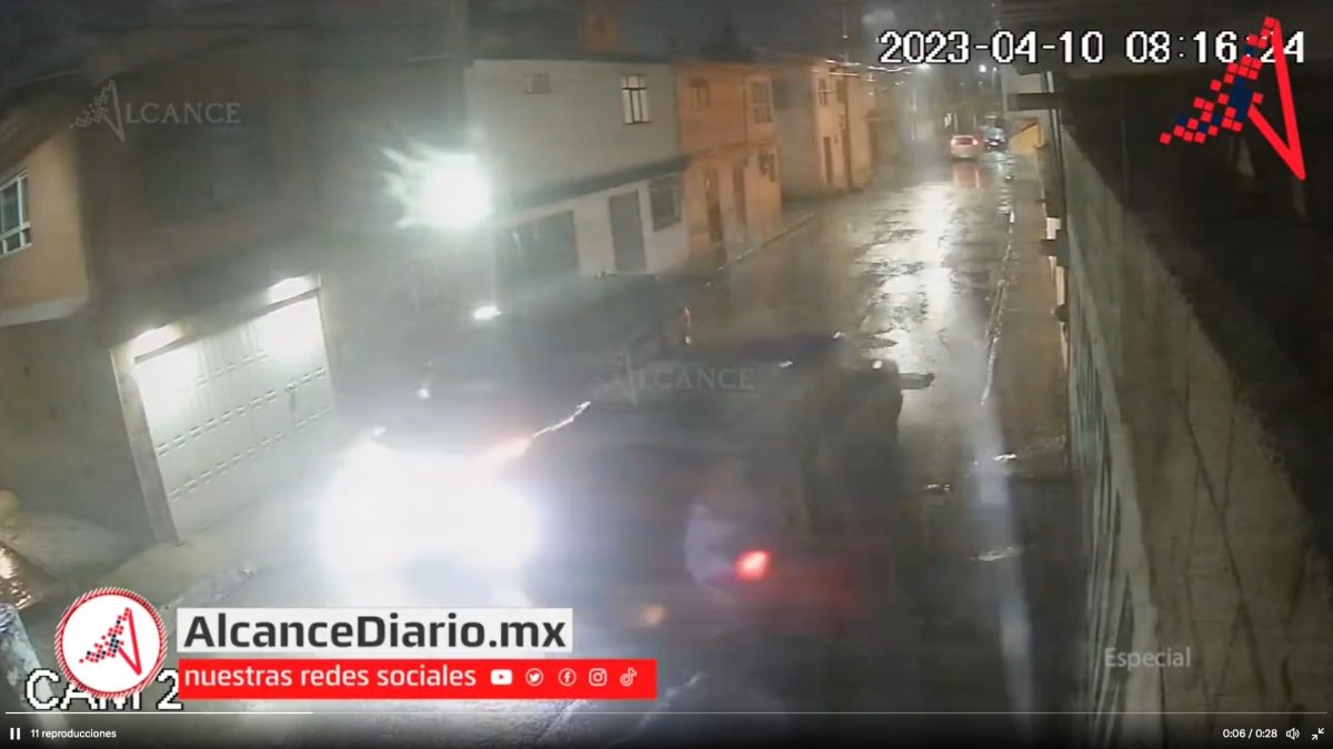 Atropellada en Amozoc