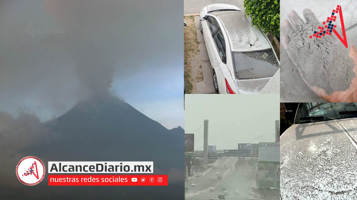Ceniza Popocatépetl