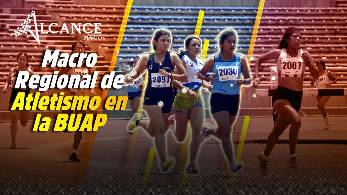 Macro Regional de Atletismo en la BUAP