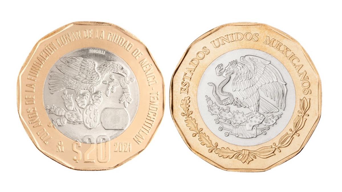Moneda de 20 pesos
