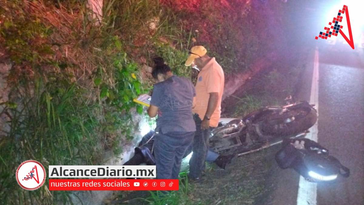 Motociclista en Venustiano Carranza-2