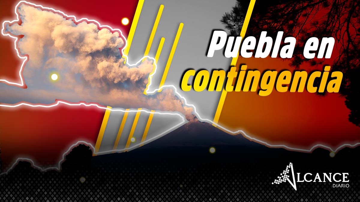 Puebla en contingencia por el Popocatépetl