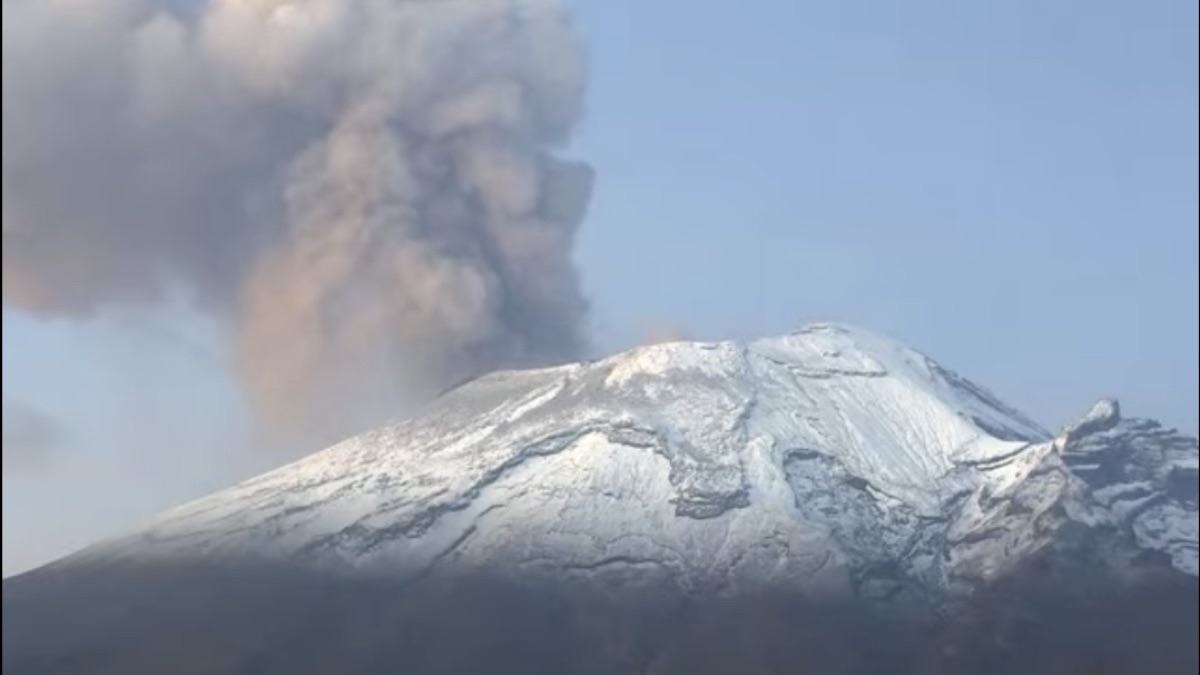 Volcán Popocatépetl 24 de mayo