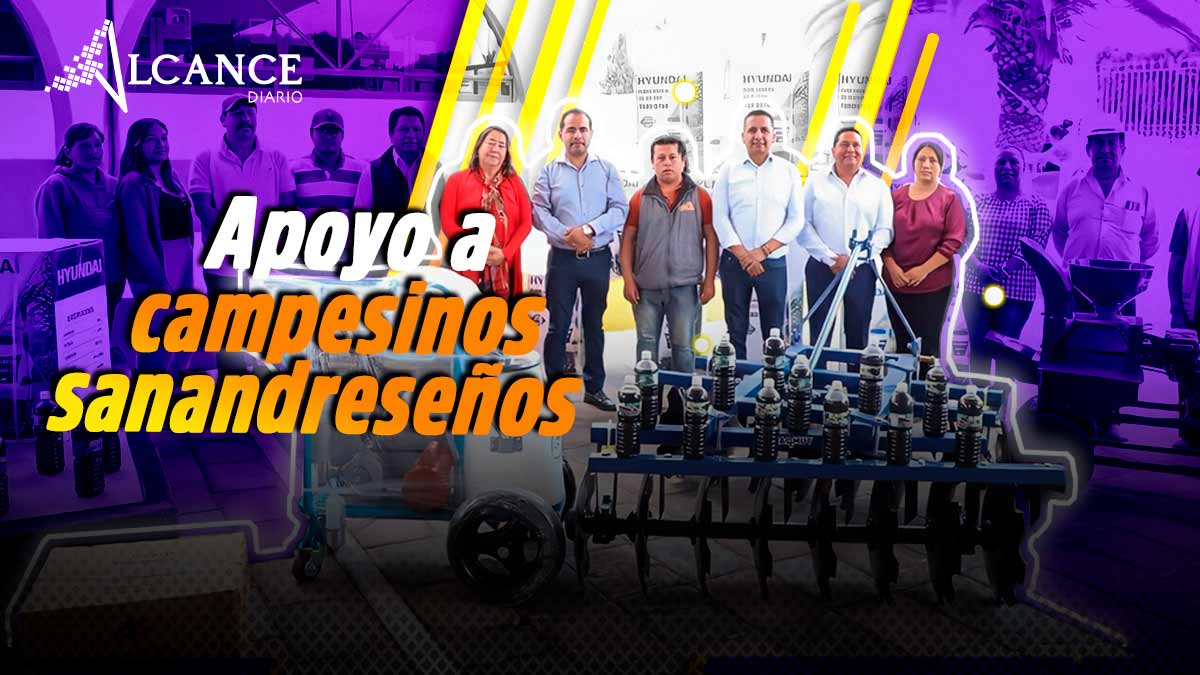 Apoyo a campesinos sanandreseños