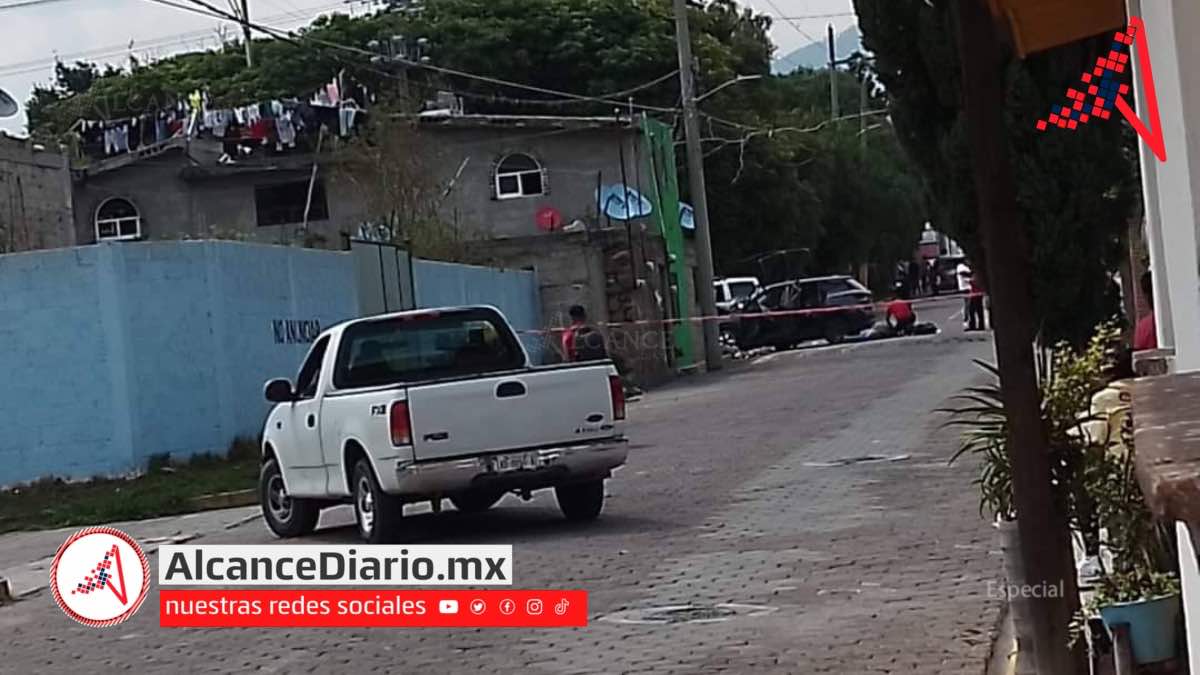 Balacera en Acajete