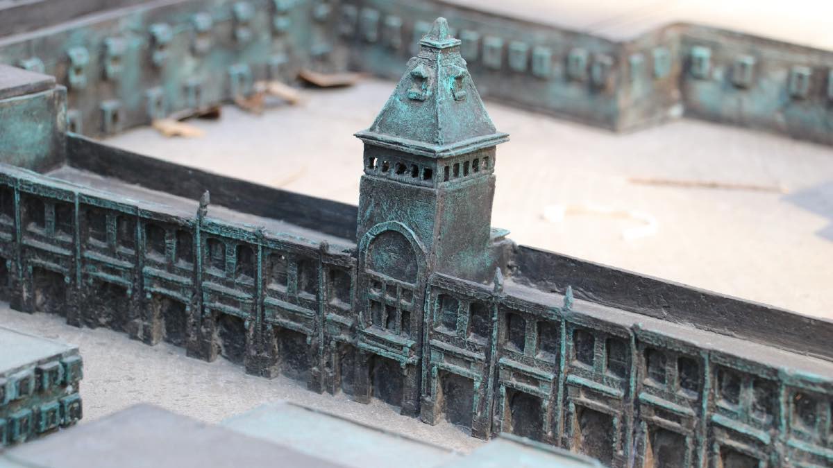 Darán mantenimiento a maqueta monumental del Centro Histórico de Puebla