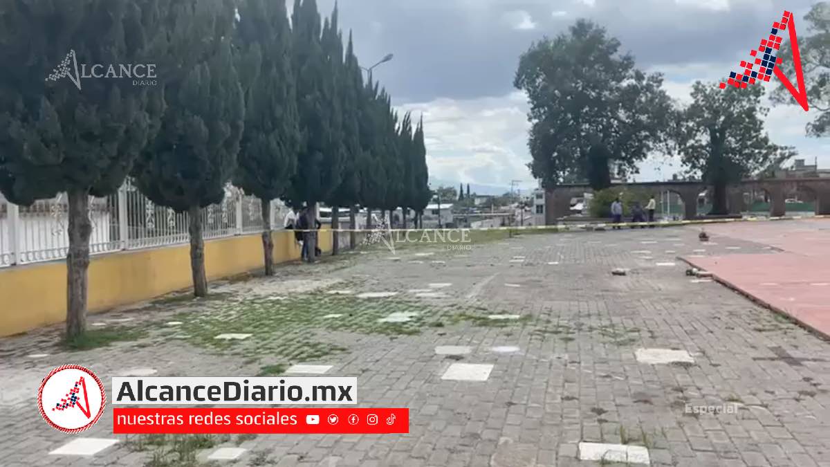 Evacuan bachillerato por explosión en iglesia de San Sebastián de Aparicio