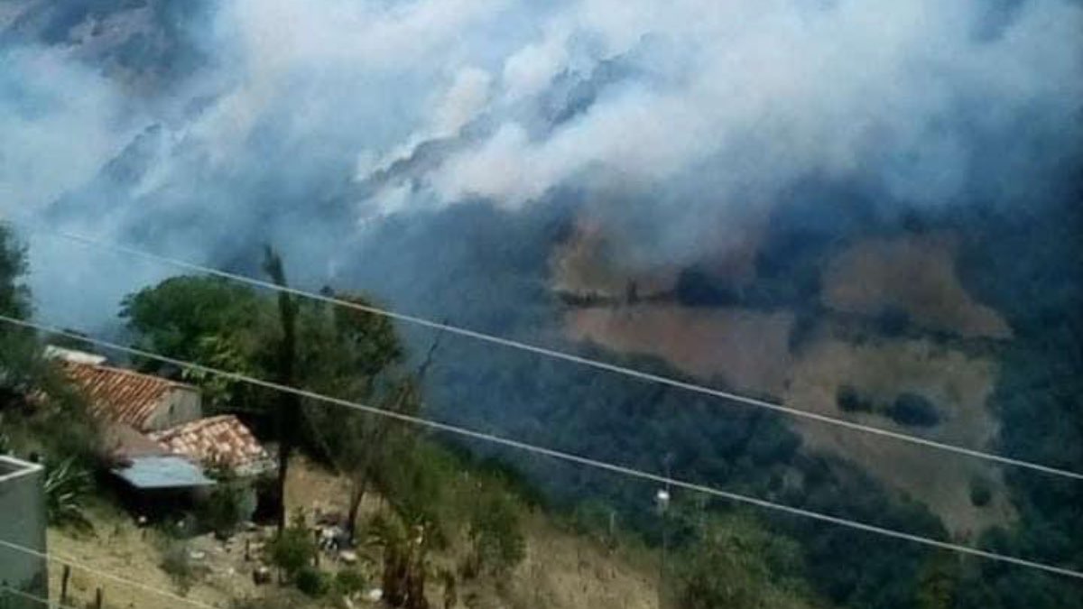 Incendio en Zacatlán