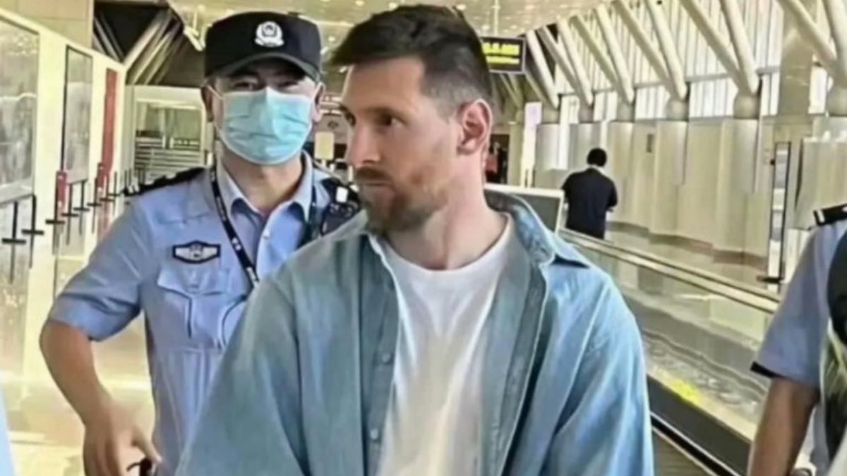 Ni Messi se salva: lo detiene migración en China por no llevar visa
