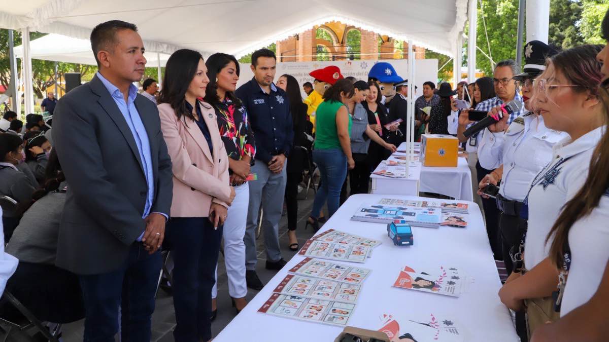 Realizan Jornada Integral de Prevención del Delito en San Andrés Cholula