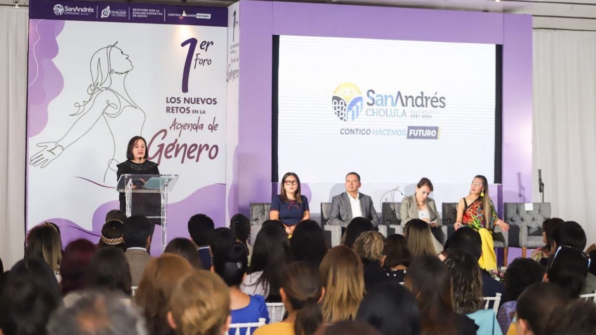 Realizan con éxito en San Andrés Cholula foro "Los nuevos retos en la agenda de género”