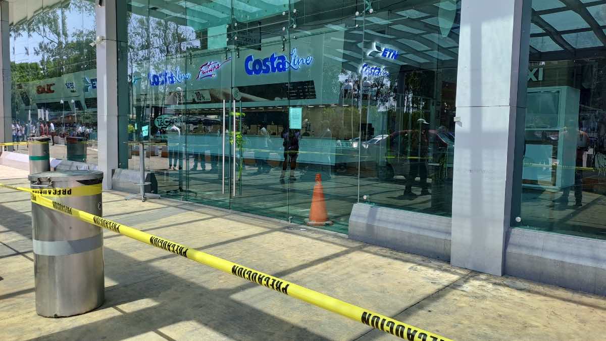 Se arma balacera en la Central Camionera del Sur, en Taxqueña