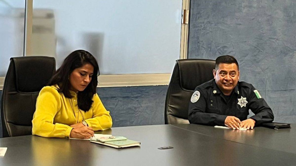 Trabajan autoridades auxiliares y municipio en mejorar seguridad en San Andrés Cholula