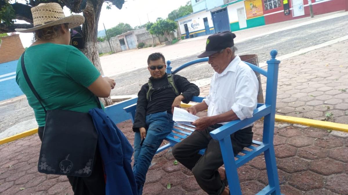 Antorchistas de la Mixteca Baja difunden postura sobre precandidatos de Morena