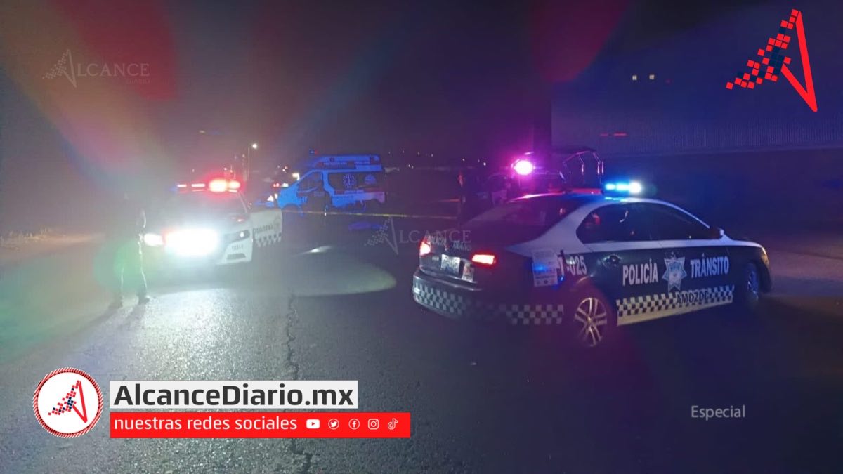 Atropellado en Amozoc