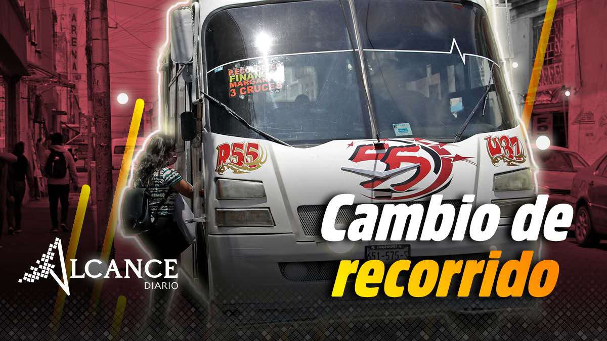 Cambio de recorrido de rutas de transporte público de Puebla