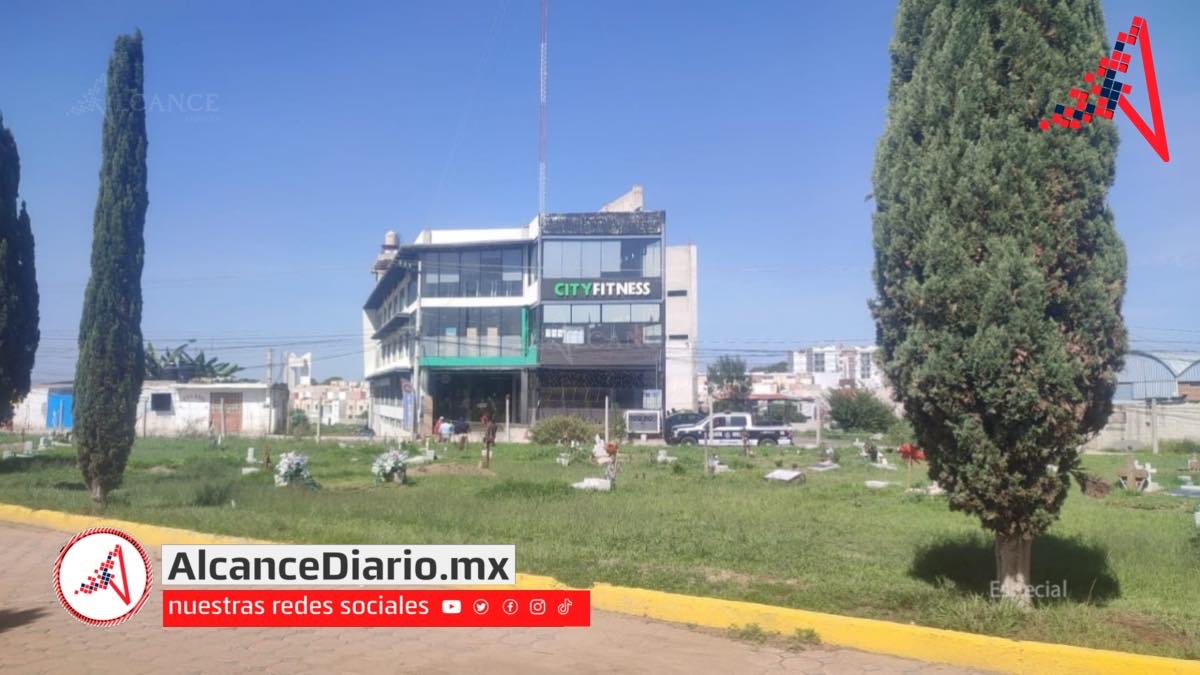 Gimnasio baleado en Cuautlancingo