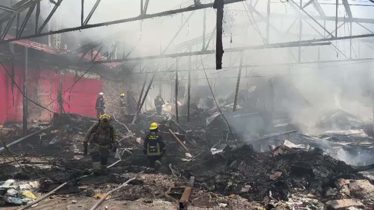 Incendio Avenida Juárez