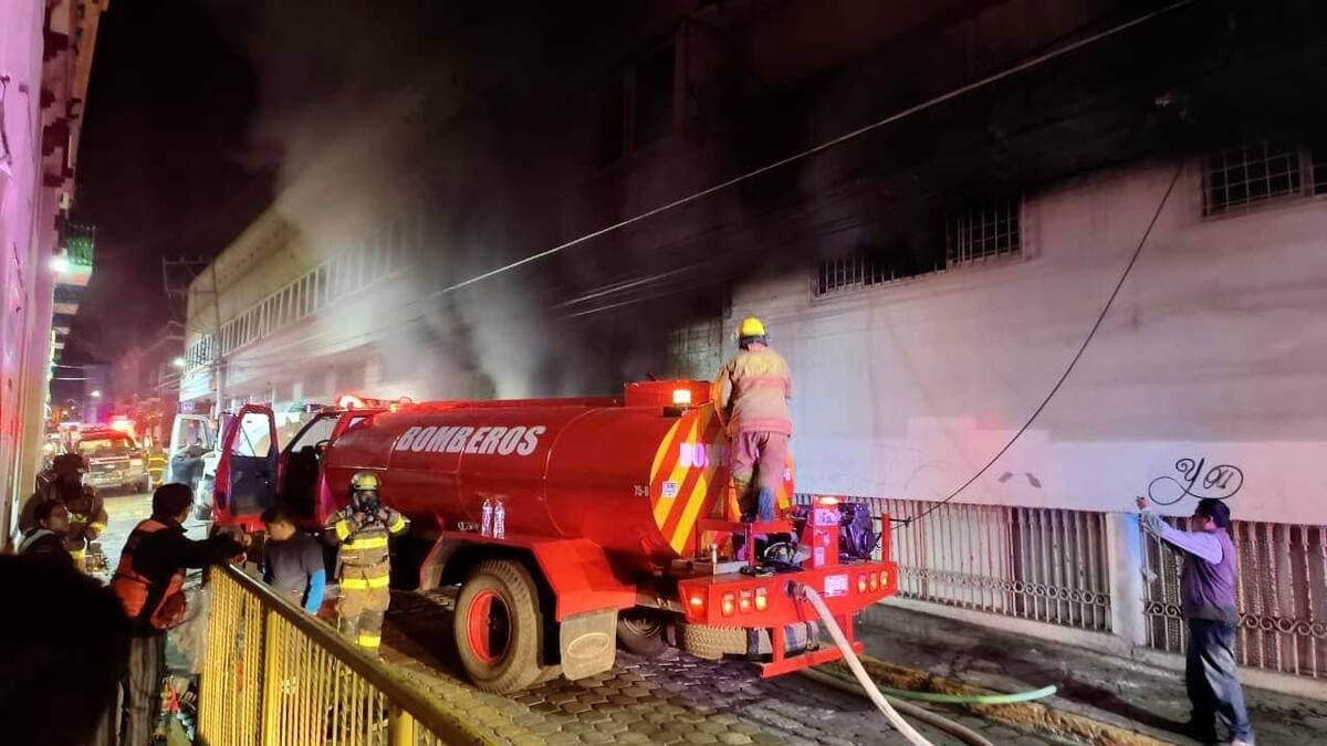 Incendio Parisina Atlixco