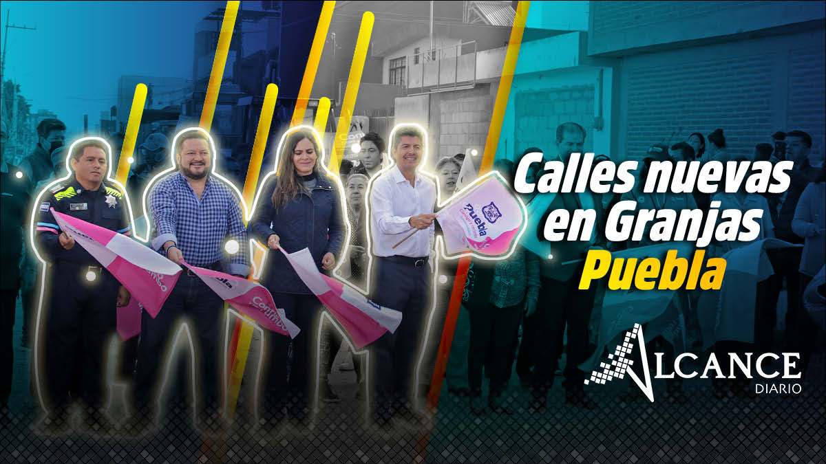 Calles nuevas en Granjas Puebla