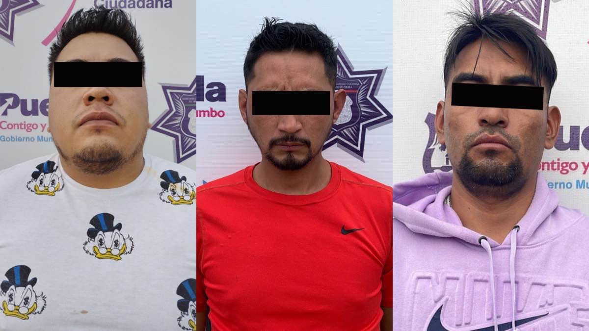 Detenidos de la banda de El Perro