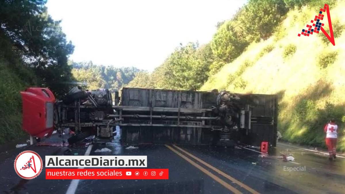 México-Tuxpan accidente