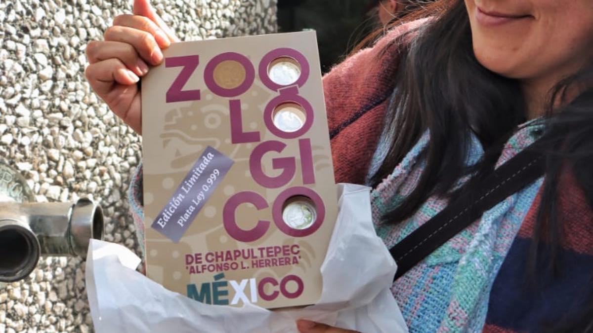 Monedas del Zoológico de Chapultepec