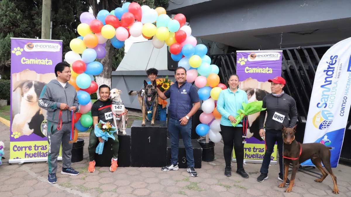Un éxito la segunda Carrera “Corre Tras tus Huellas” en San Andrés Cholula