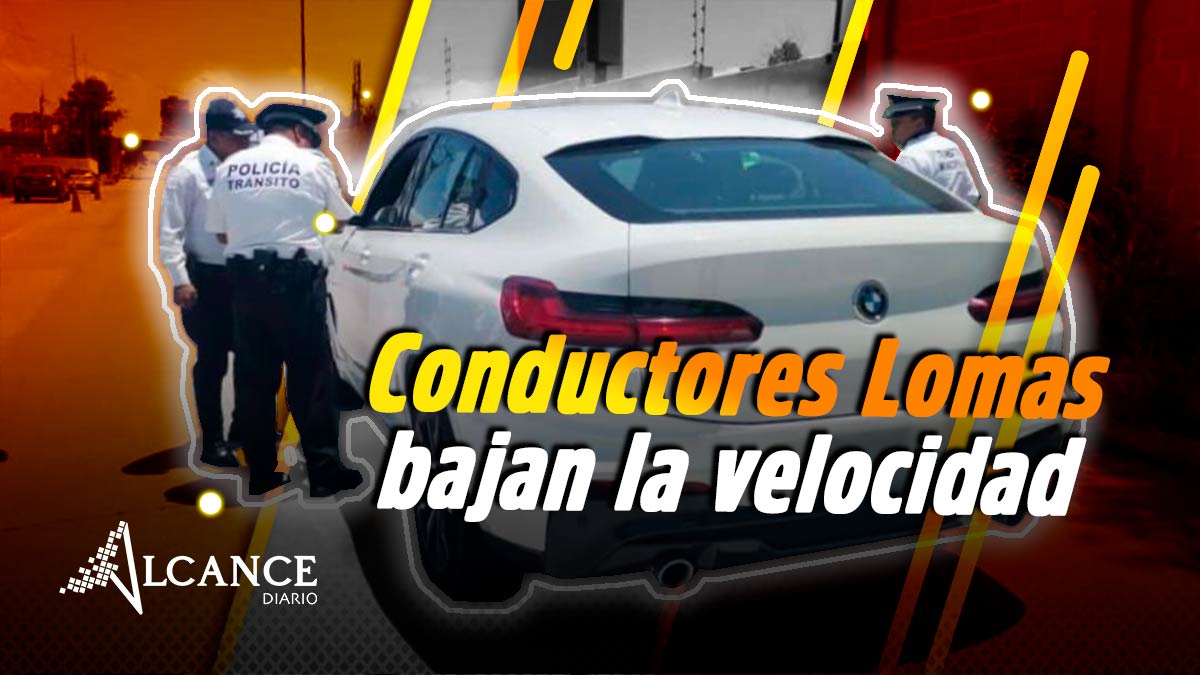 Conductores Lomas bajan la velocidad sobre la Atlixcáyotl