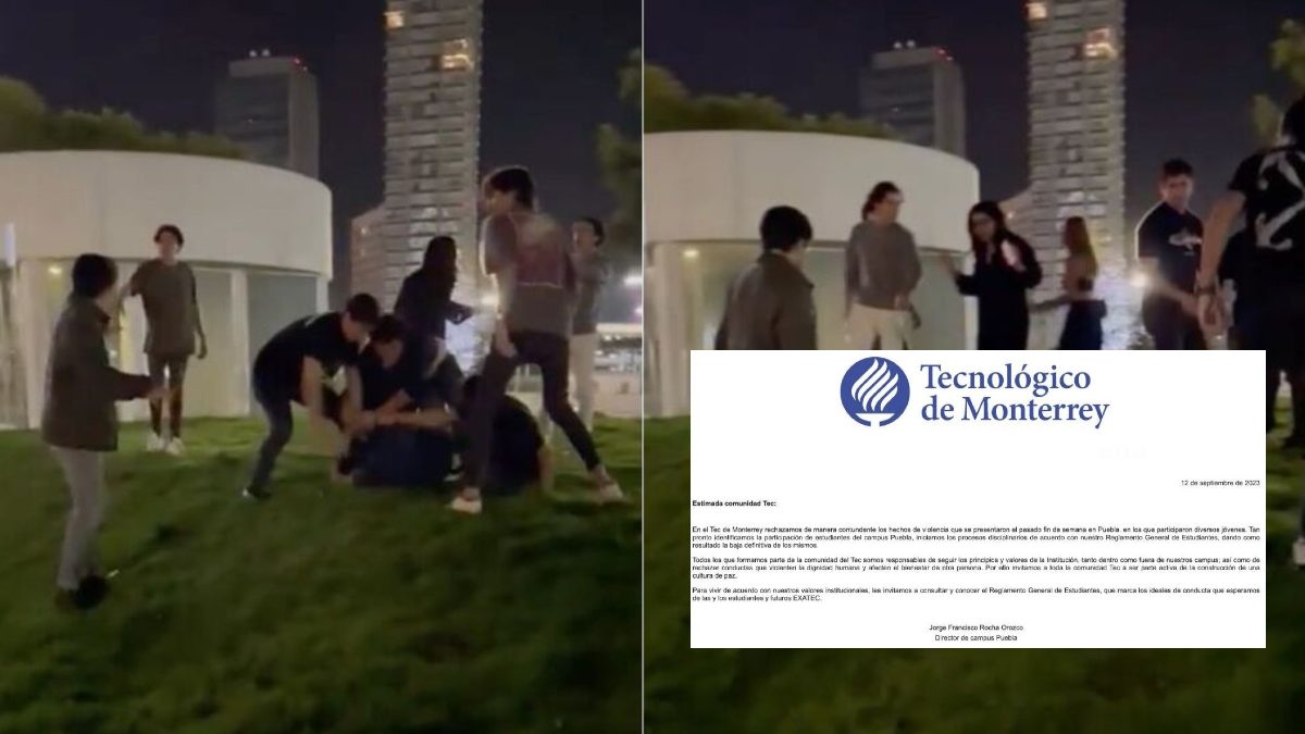 Estudiantes del Tec de Monterrey que golpearon a Neto Calderón son expulsados