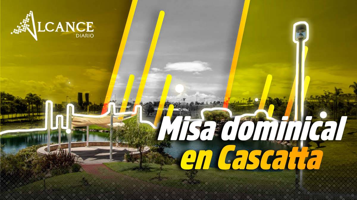 Habrá misa cada domingo dentro de Parque Cascatta