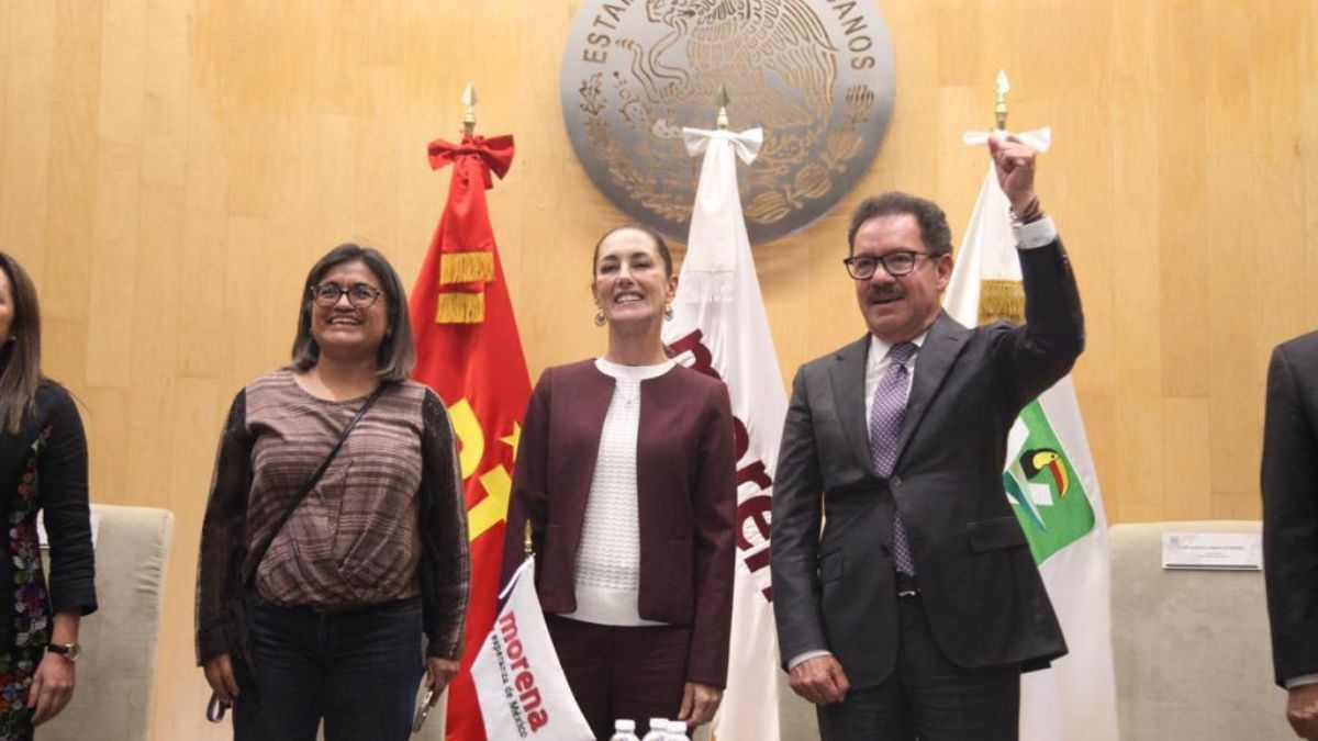 Nacho Mier Velazco y los legisladores de la Coalición Juntos Hacemos Historia, se reunieron con Claudia Sheinbaum para reafirmar su apoyo.