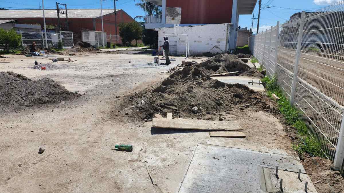 Esta obra estaría beneficiando a más de 300 estudiantes y en los próximos años (21 de septiembre). Fotografía: Especial