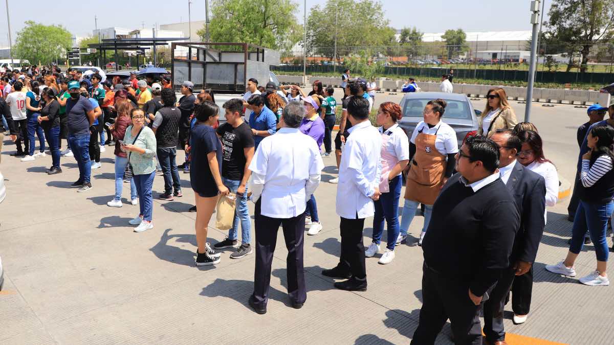 Puebla simulacro de sismo