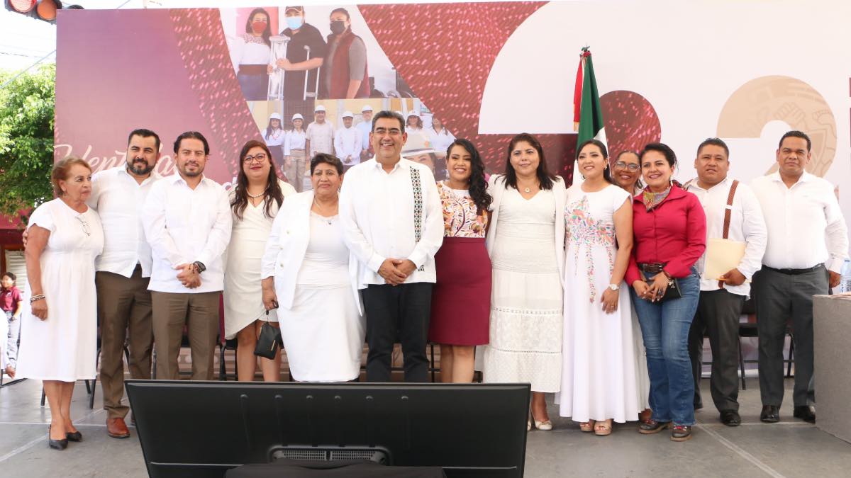 Asiste Sergio Salomón a informes de ediles de Atlixco, Chiautla e Izúcar