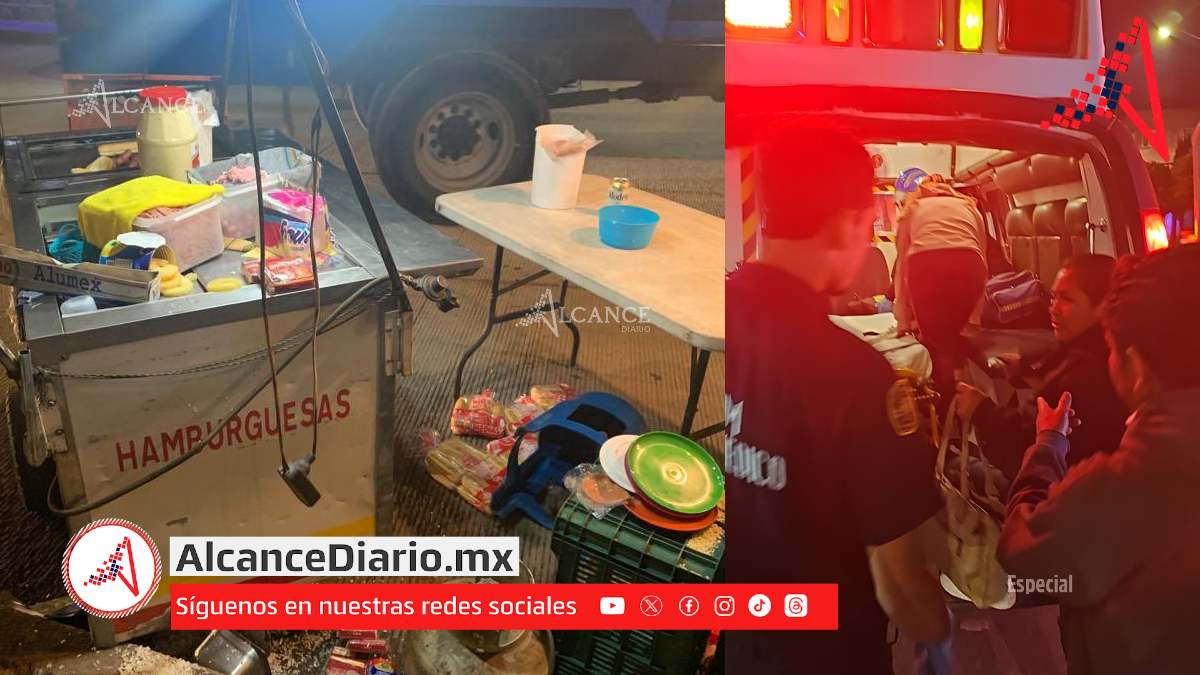 Azumiatla se lleva puesto de hot dogs en Guadalupe Hidalgo